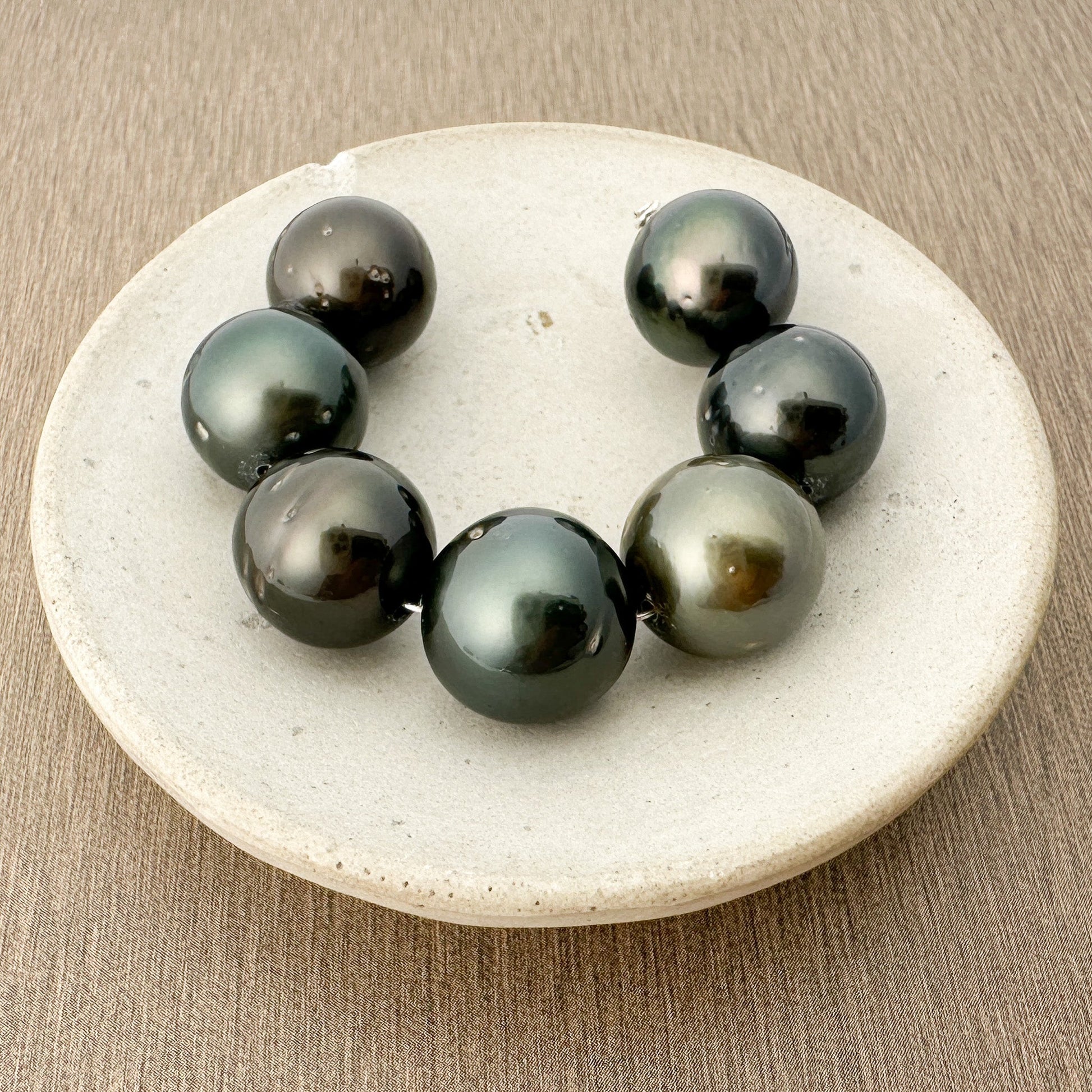 Tahitian Pearl Mixed Shape Medium Luster - 7 pcs. (P3260)-The Bead Gallery Honolulu